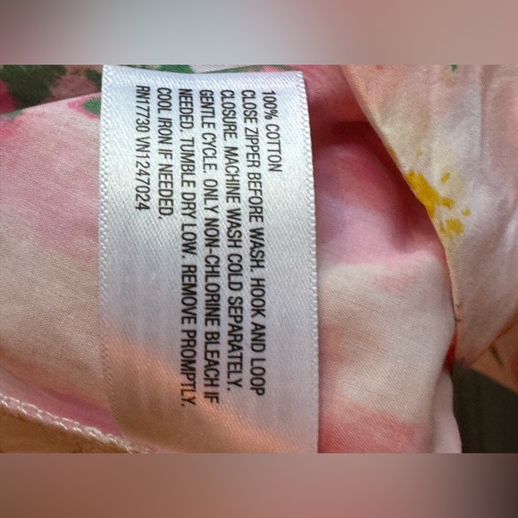 A New Day Pink and Yellow Floral Dress NWT - Picture 6 of 7